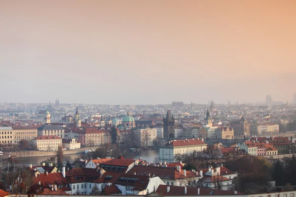 Panorama prague, Republika Czeska — Zdjęcie stockowe