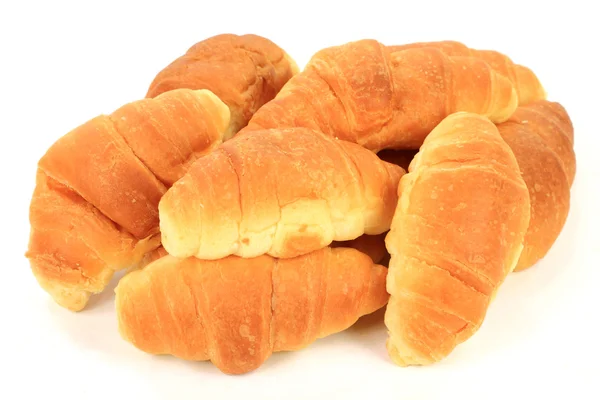 Pilha de Mini Croissants . — Fotografia de Stock