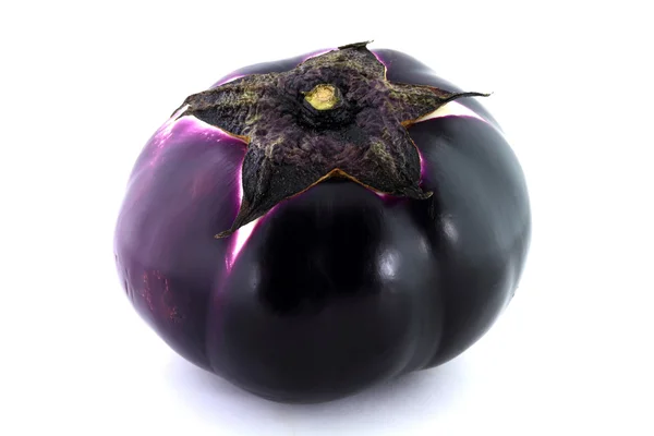 Organic Sicilian Eggplant. — Stock Photo, Image