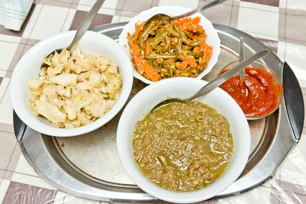 Traditionele Ethiopische voedsel — Stockfoto