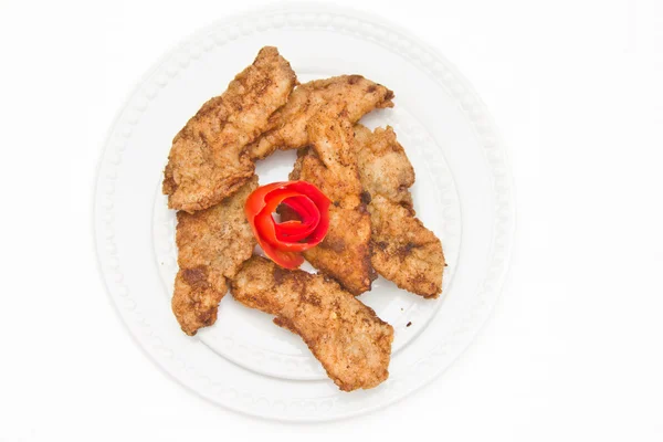 Filé de peixe frito — Fotografia de Stock