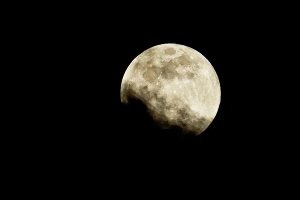 Isırıldı moon — Stok fotoğraf