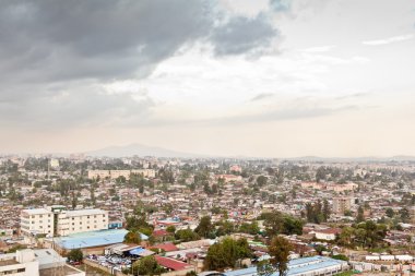 addis ababa havadan görünümü