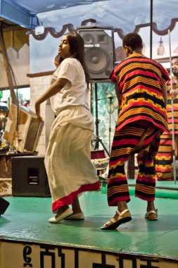 Ethiopian Cultural Dance clipart