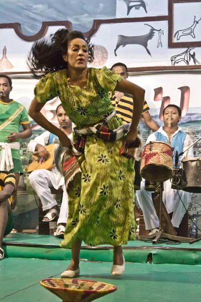 Äthiopischer Kulturtanz — Stockfoto