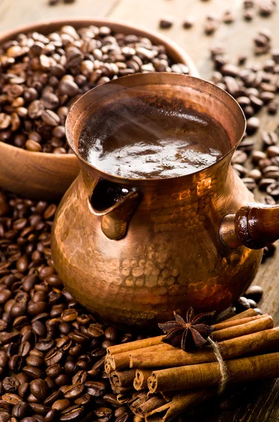 Stock image Still life with coffee turk