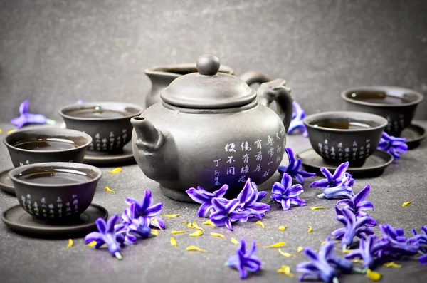Китай чайная церемония — стоковое фото