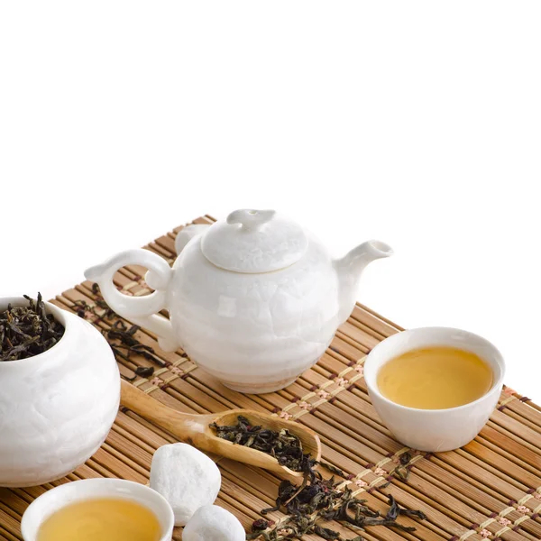孤立在白色背景上中国茶 — 图库照片