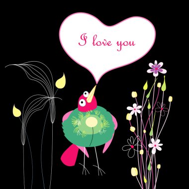 Love bird clipart