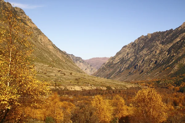 Höstens bergslandskap — Stockfoto
