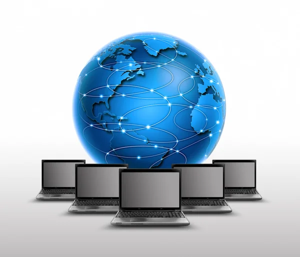 Global network — Stock Photo, Image
