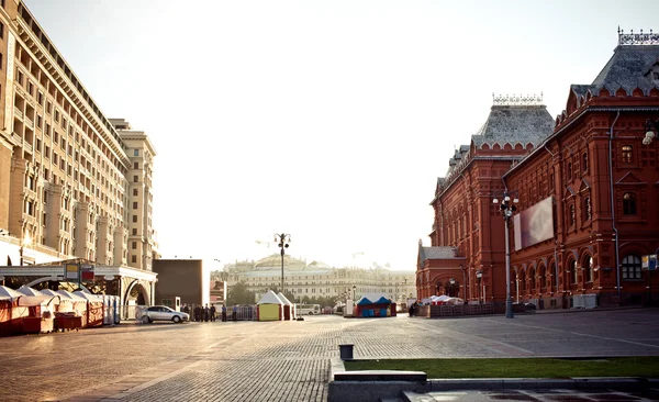 Piazza rossa a Mosca — Foto Stock