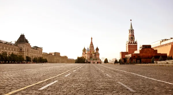 Червона площа в Москві. — стокове фото
