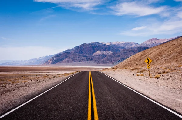 Strada verso la Valle della Morte — Foto Stock