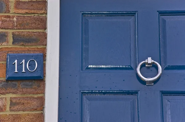 stock image Blue door