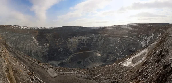 Açık döküm, maden panorama — Stok fotoğraf