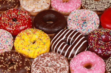 Assorted Donuts clipart