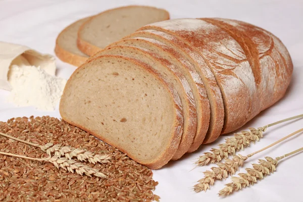 Pâine de grâu — Fotografie, imagine de stoc