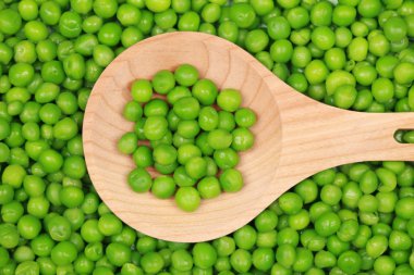 Green peas clipart