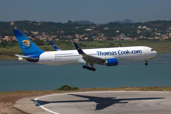 Thomas Koch boeing 767-300 — Stockfoto