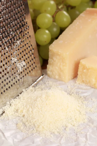 Grated Parmesan cheese — Stock Photo, Image