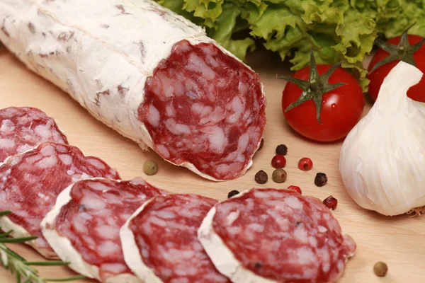 Italian Salami — Stock Photo, Image