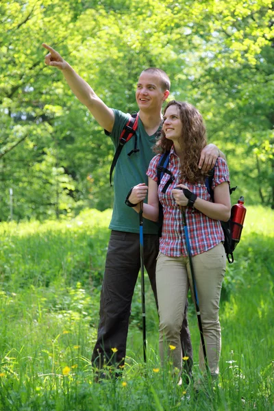 Experience during a hike — Stock Photo, Image