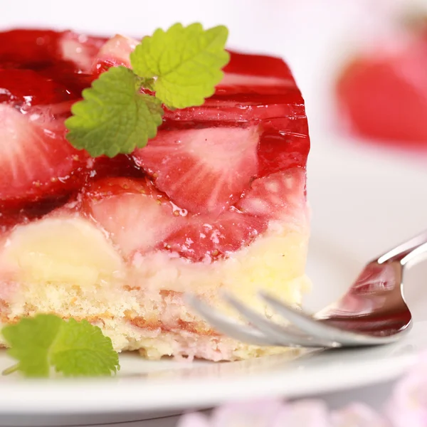 딸기 파이 — 스톡 사진
