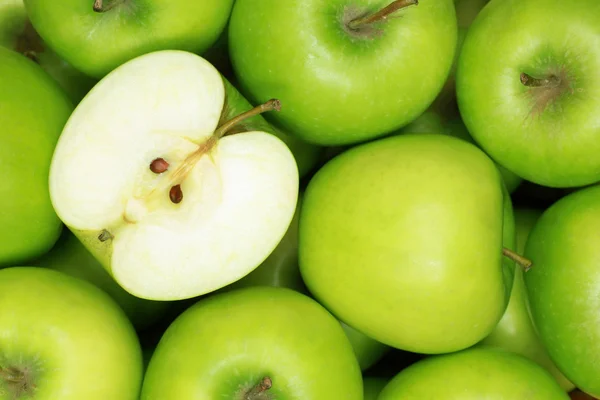 Grüne Äpfel Stockbild