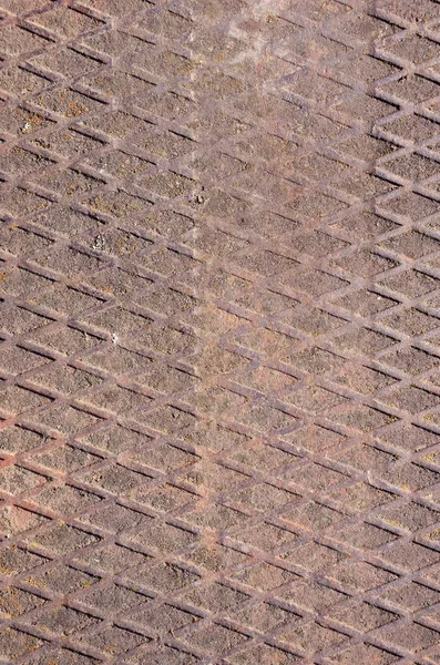 さびた金属ブリッジ フラグメント. — ストック写真