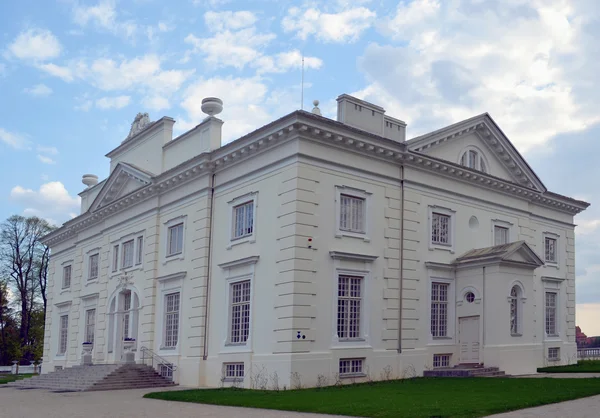 stock image Uztrakis mansion architecture near Galve lake