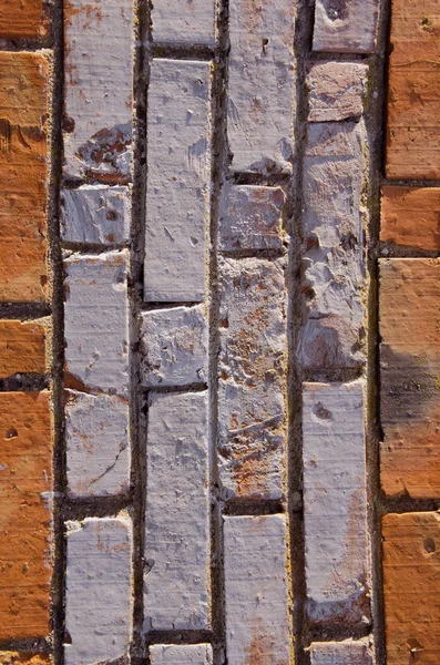 Background of red brick wall. — Stock Photo, Image