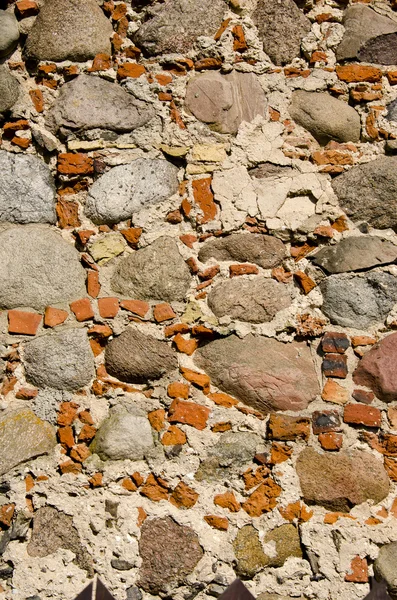 Background of retro stone masonry wall closeup — Stock Photo, Image