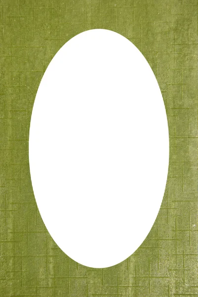 孤立白色椭圆形的老书封面纹理 — 图库照片