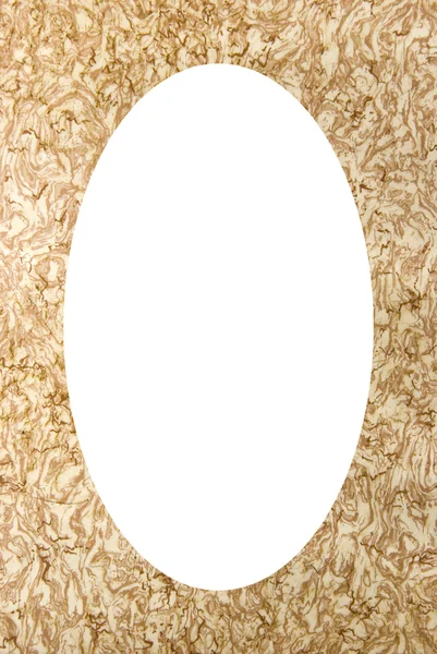 พื้นหลังลึกลับและรูปไข่สีขาวตรงกลาง — ภาพถ่ายสต็อก