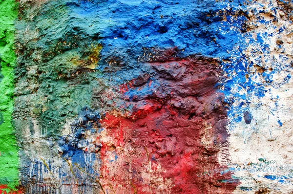 거친 표면의 배경 벽 다양 한 색상 — 스톡 사진