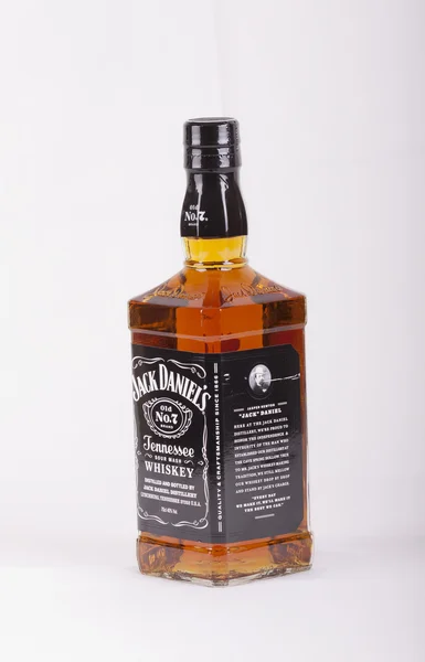 Bottel z jack daniel's — Stock fotografie