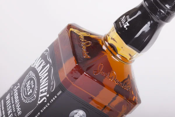 Bottiglia di Jack Daniel's — Foto Stock