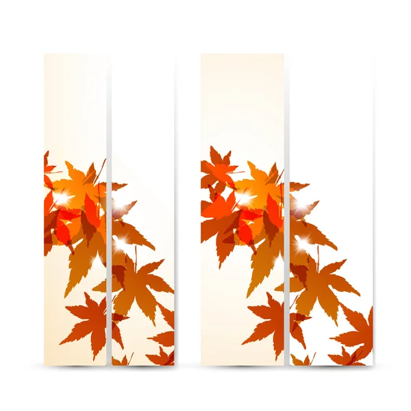 Bandera de otoño — Archivo Imágenes Vectoriales