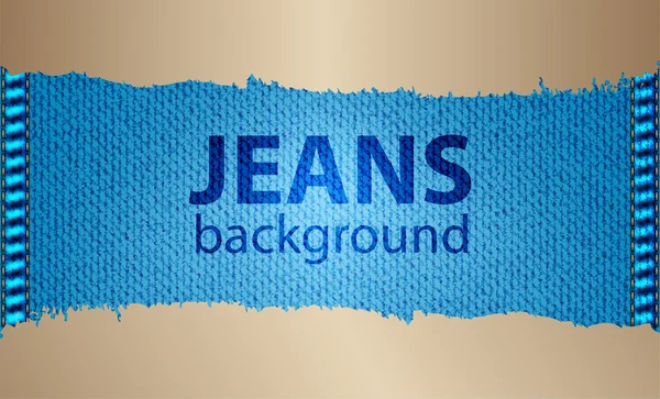 Jeans especial fundo com design metálico — Vetor de Stock