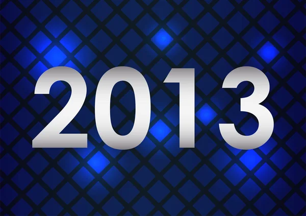 Buon anno nuovo vettoriale carta — Vettoriale Stock