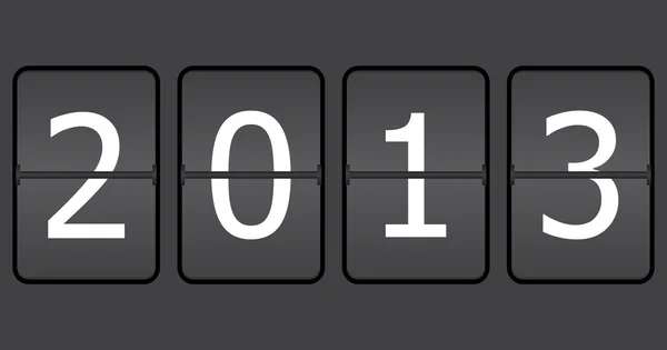 Специальные номера по механическому расписанию, 2013 — стоковый вектор