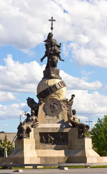 克里斯托弗 · 哥伦布纪念碑 — 图库照片