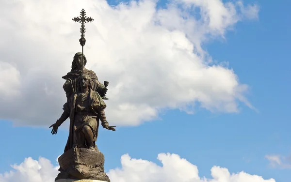Estátua de Cristóvão Colombo — Fotografia de Stock