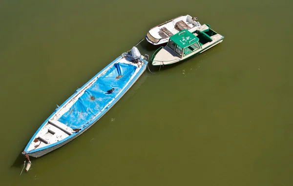 Verlassene Boote — Stockfoto