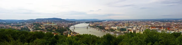 Budapeste panorâmica — Fotografia de Stock