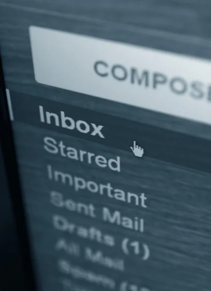Inbox folder — Stock Photo, Image