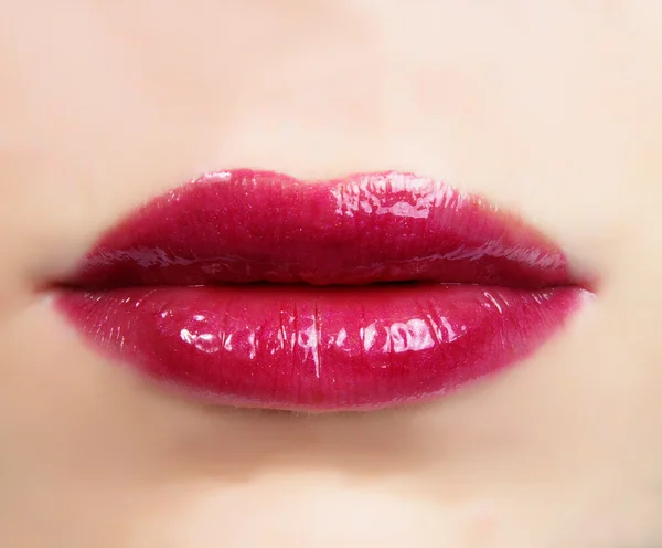Red lips — Stock Photo, Image