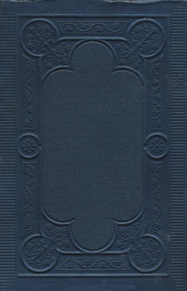 Altes Buch ornamentalen Einband Hintergrund — Stockfoto