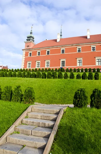Polen huvudstaden Warszawa kings palace — Stockfoto